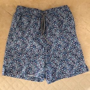 Boys Peter Millar Swim Trunks